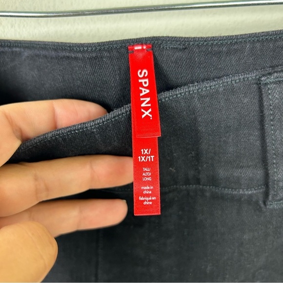 Spanx Black Jeans pull-on ankle skinny size: 1XT - Picture 5 of 7